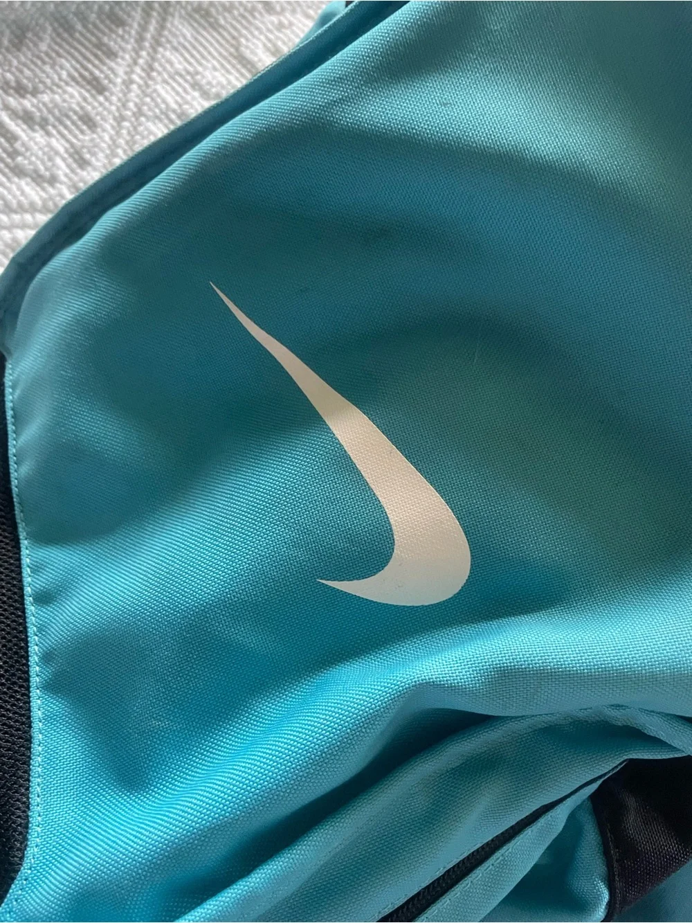 Nike Teal Blue Duffel Gym Bag